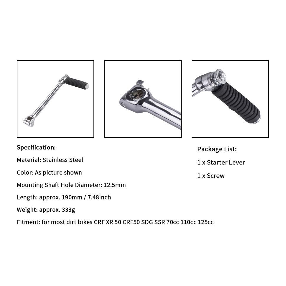Kick Starter Lever Kick Start for 90Cc 110Cc 125Cc 140Cc