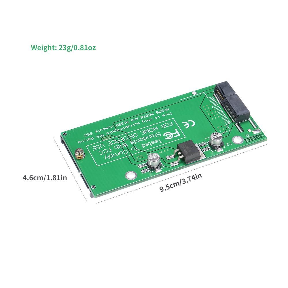 SSD Adapter Card for 2012 Macbook Air and Pro Retina HDD Converter Support Model A   1425 A1398