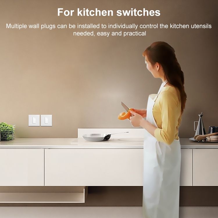 Wall Plate With Screw For Blank Inserts - 1 Hole