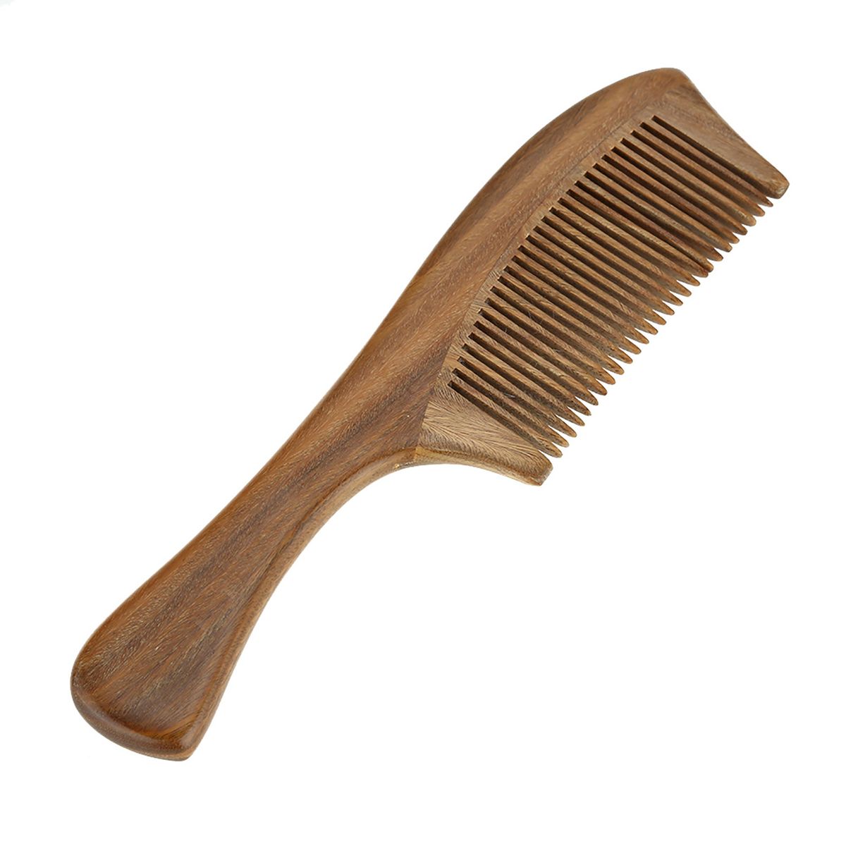 1 Pc Wood Comb Diaphanous Handmade Natural Sandalwood Wooden