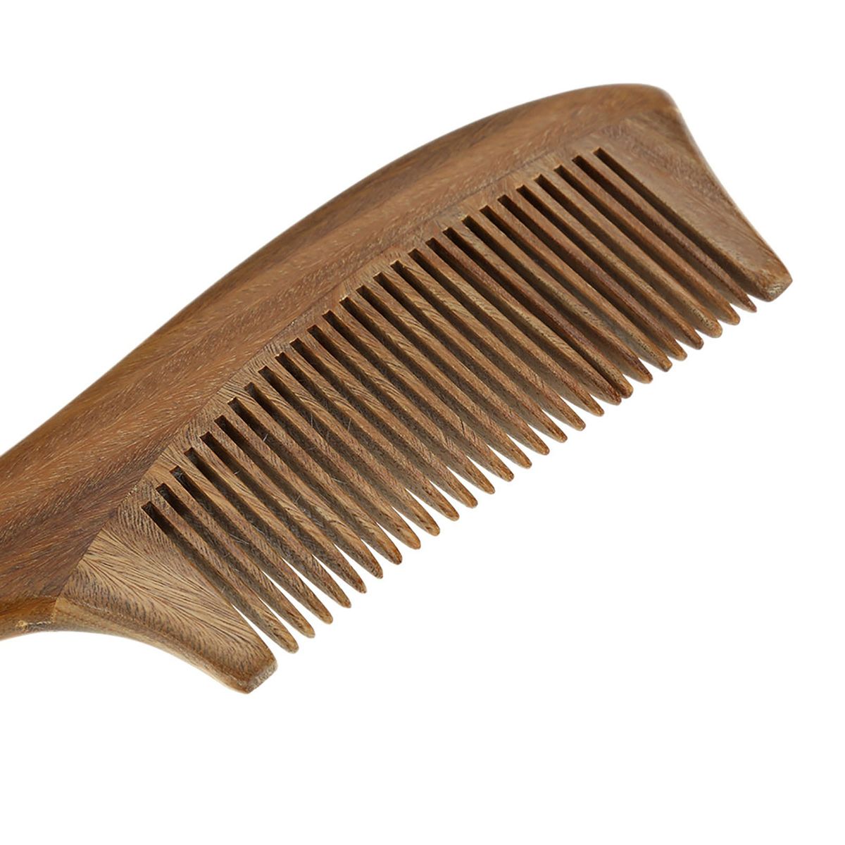 1 Pc Wood Comb Diaphanous Handmade Natural Sandalwood Wooden