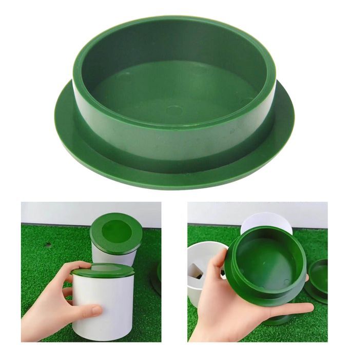 Outdoor Golf Cup Cover 11.5cm Putting Green Holes   Protective Lid
