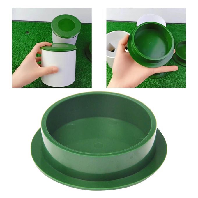 Outdoor Golf Cup Cover 11.5cm Putting Green Holes   Protective Lid