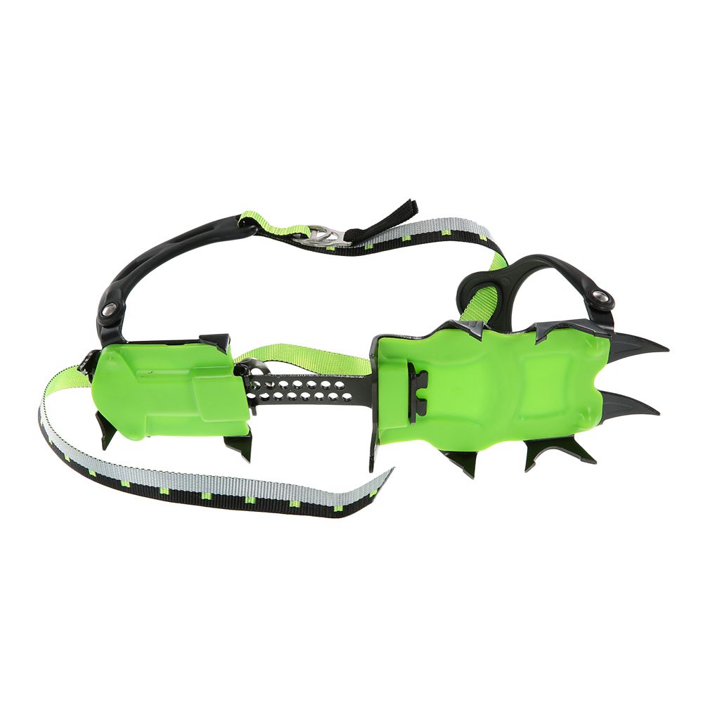 14-point Manganese Steel Climbing Gear Crampons Ice