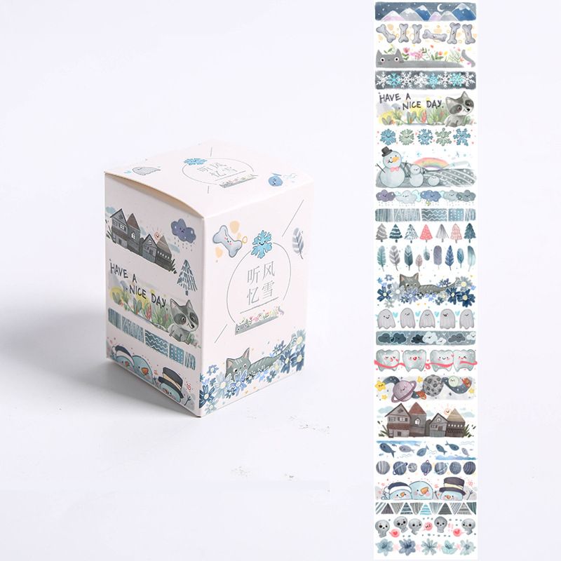 10set Lot Washi Masking Tapes Fat Planet Season 1