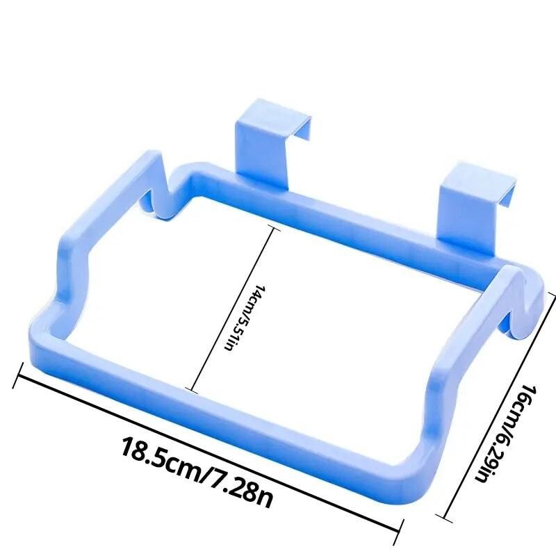 Kitchen Hanging Trash Bag Rack Portable Trash Bag Plastic Garbage Bag Holder Storage Rack Rubbish Bag