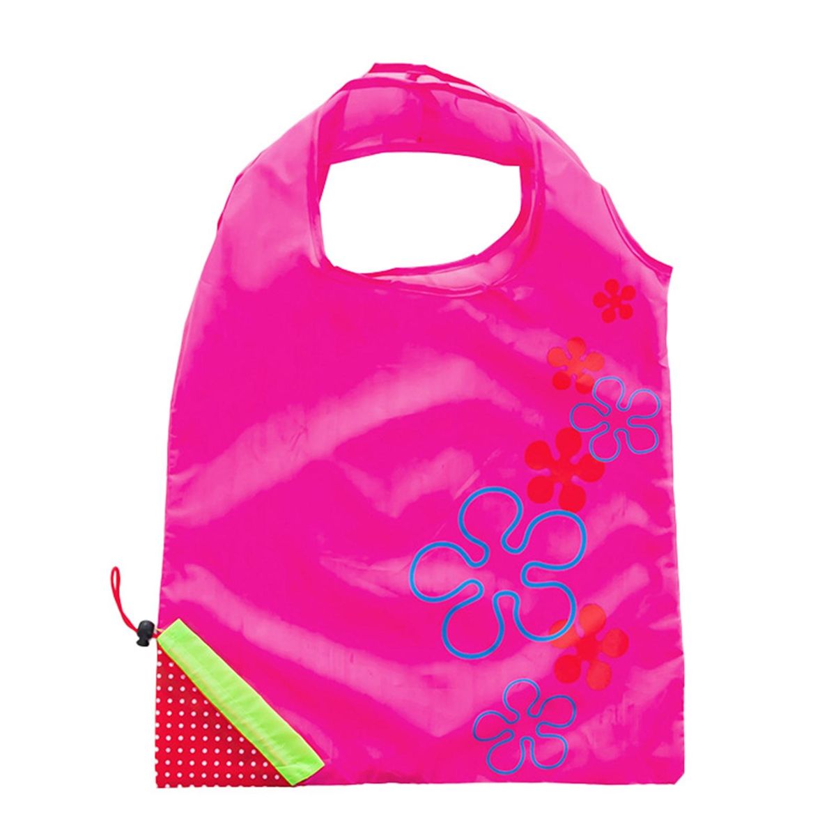 Shopping Bag Foldable Shopping Bag Rose Red