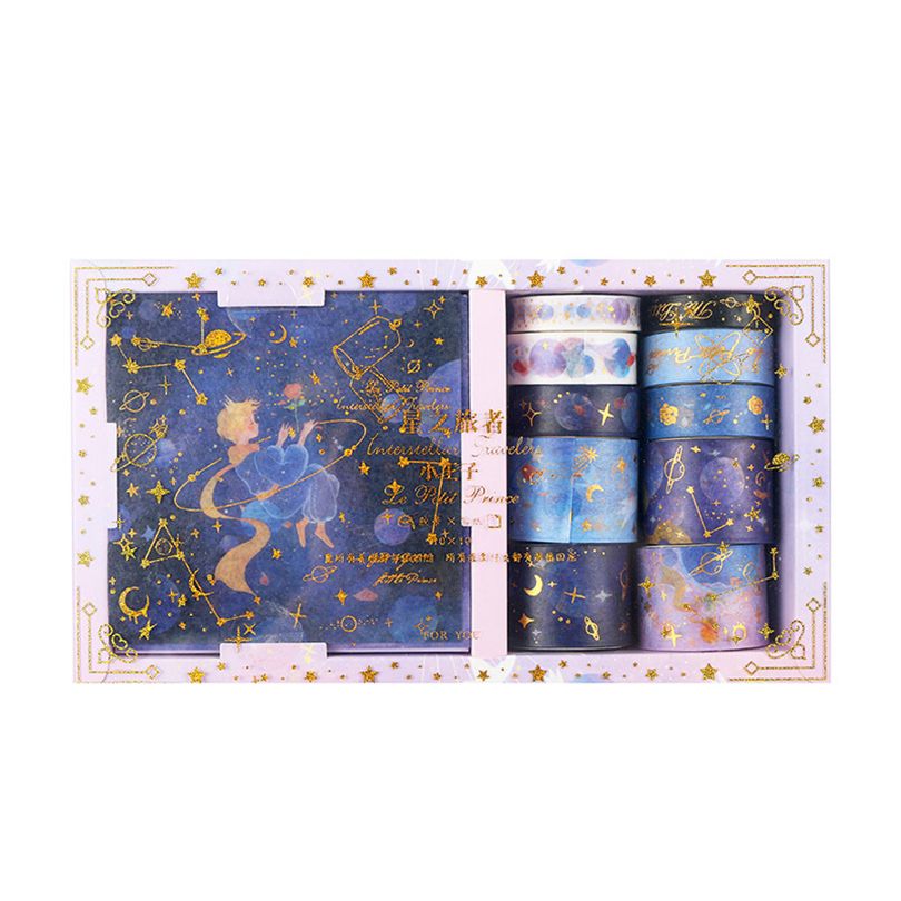 10X10 Kawaii Washi Tape Decorative Stickers Starry Sky