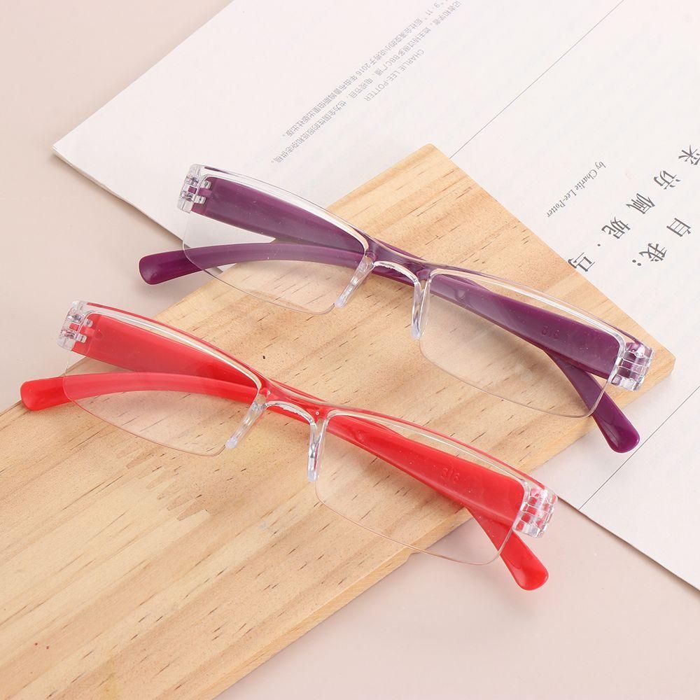 1PC Reading Glasses Unisex Women Men Older Fashion PC Frame Portable Presbyopic Eyeglasses High-definition Vision Care  1.0~ 4.0
