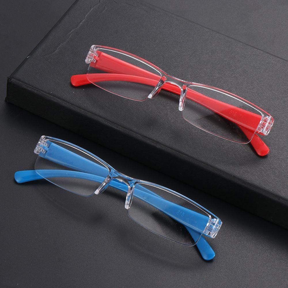 1PC Reading Glasses Unisex Women Men Older Fashion PC Frame Portable Presbyopic Eyeglasses High-definition Vision Care  1.0~ 4.0
