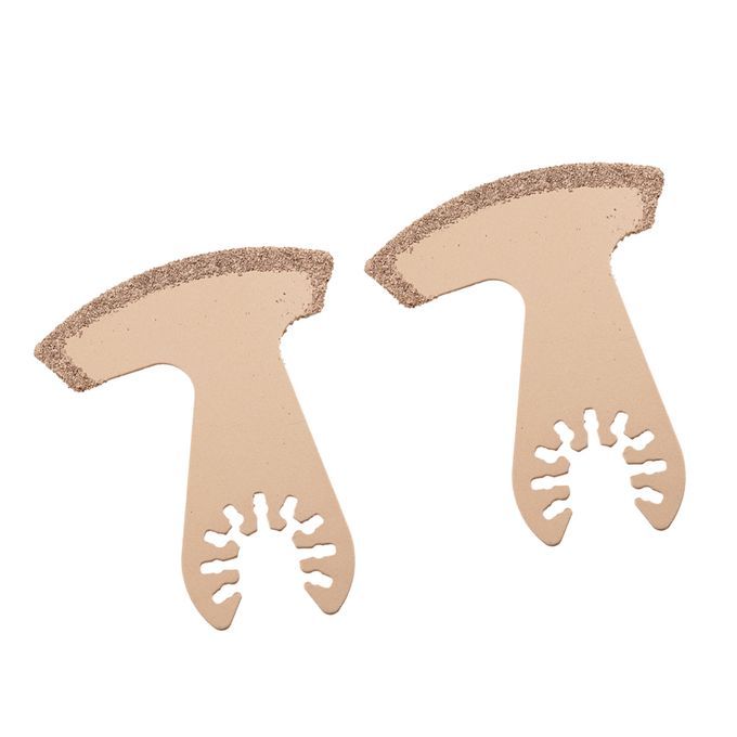 2pc Diamond Boot Ultra Thin   70mm For Grout Removal Gold 65mm