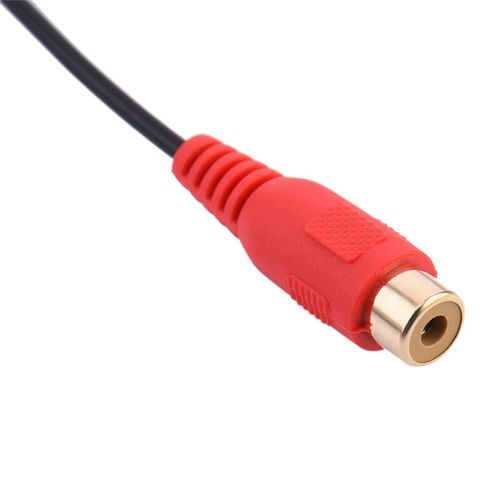3.5mm Stereo Female To 2 RCA Female Adapter Cable