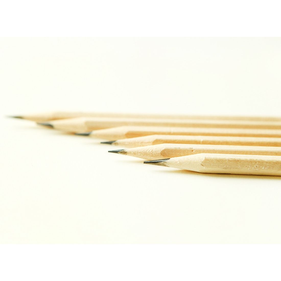 50 PCS Crude Wood Environmental Protection HB Pencils Painting Pencils For Kids School Office Supplies