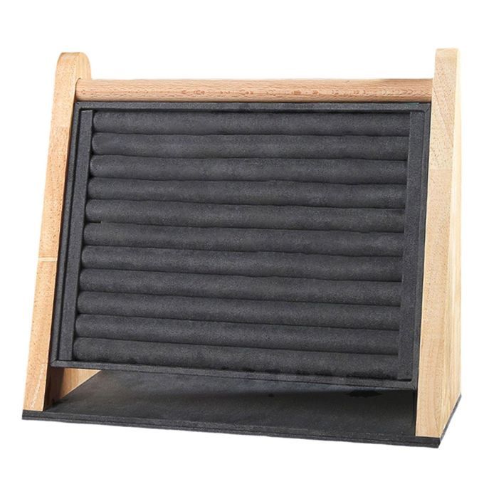 Rings Display Stand Tray Flannel Lining Holder Inserts For Black