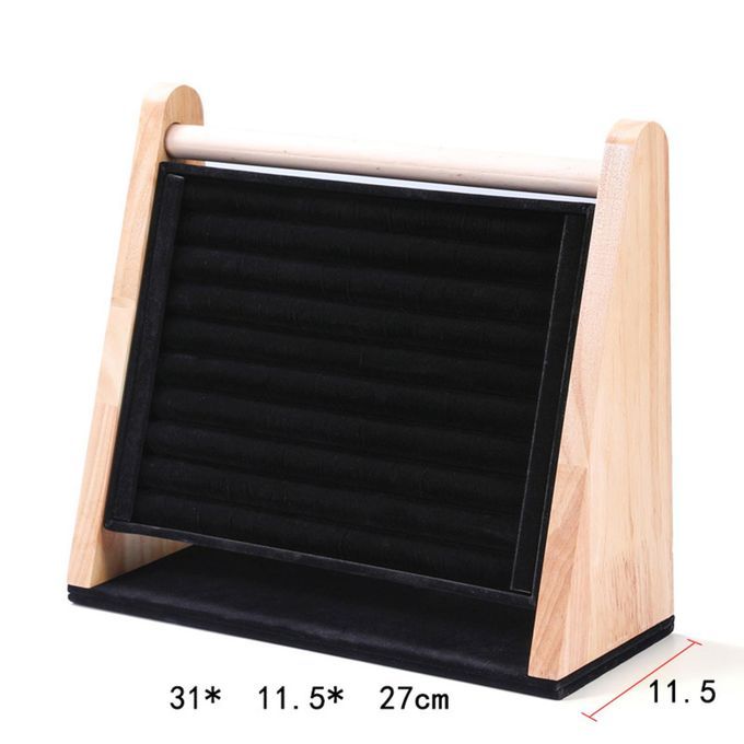 Rings Display Stand Tray Flannel Lining Holder Inserts For Black