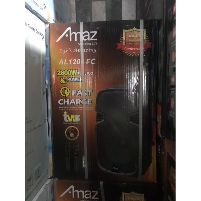 12 INCHES Rechargeable Public Address System,Bluetooth 2 Mic