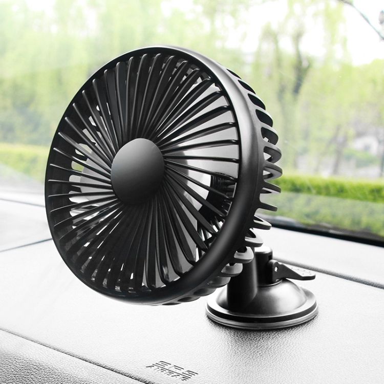 SUITU  12V/24V Single Head Car Fan Suction Cup Model