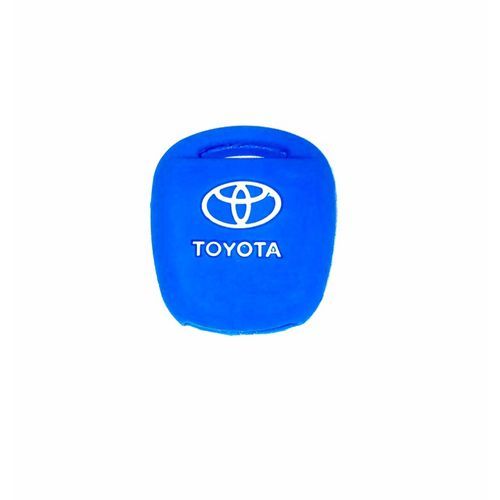 Toyota Silicon Remote Key Case Cover Blue