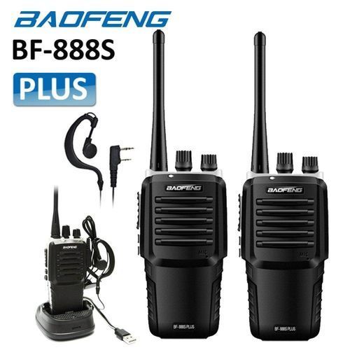 Excellent BF-888S Plus BF888s BF 888 / BF 888S Plus Walkie Talkie 16 Channel Two Way Radio + Free Earphones WWD
