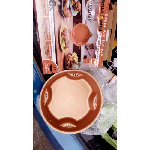 Non Sticky Air Stir Fry Pan With No Lid