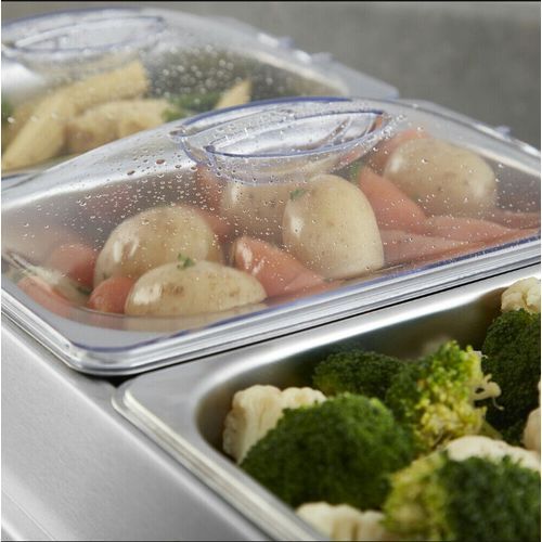 4 Tray Buffet Server & Plate Warmer