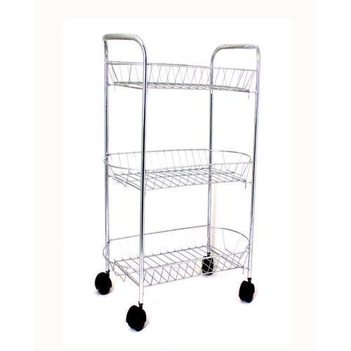 3 Tier Kitchen Trolley Stainless