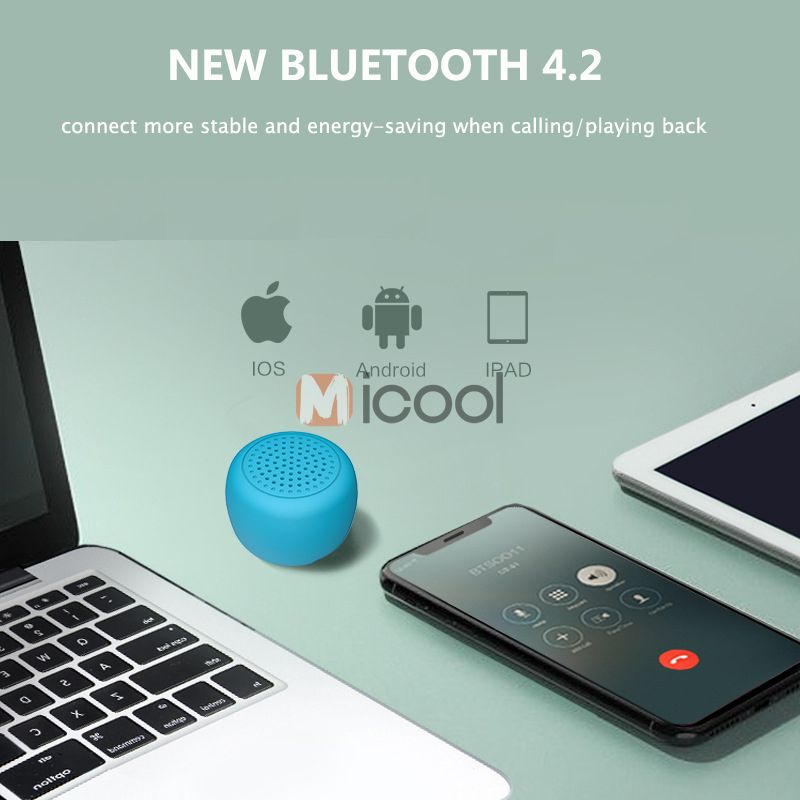 Cute Mini Bluetooth Speaker Wireless Audio Remote Control Car Bicycle Speaker Music Player Hands-free Call Creative Soundbox