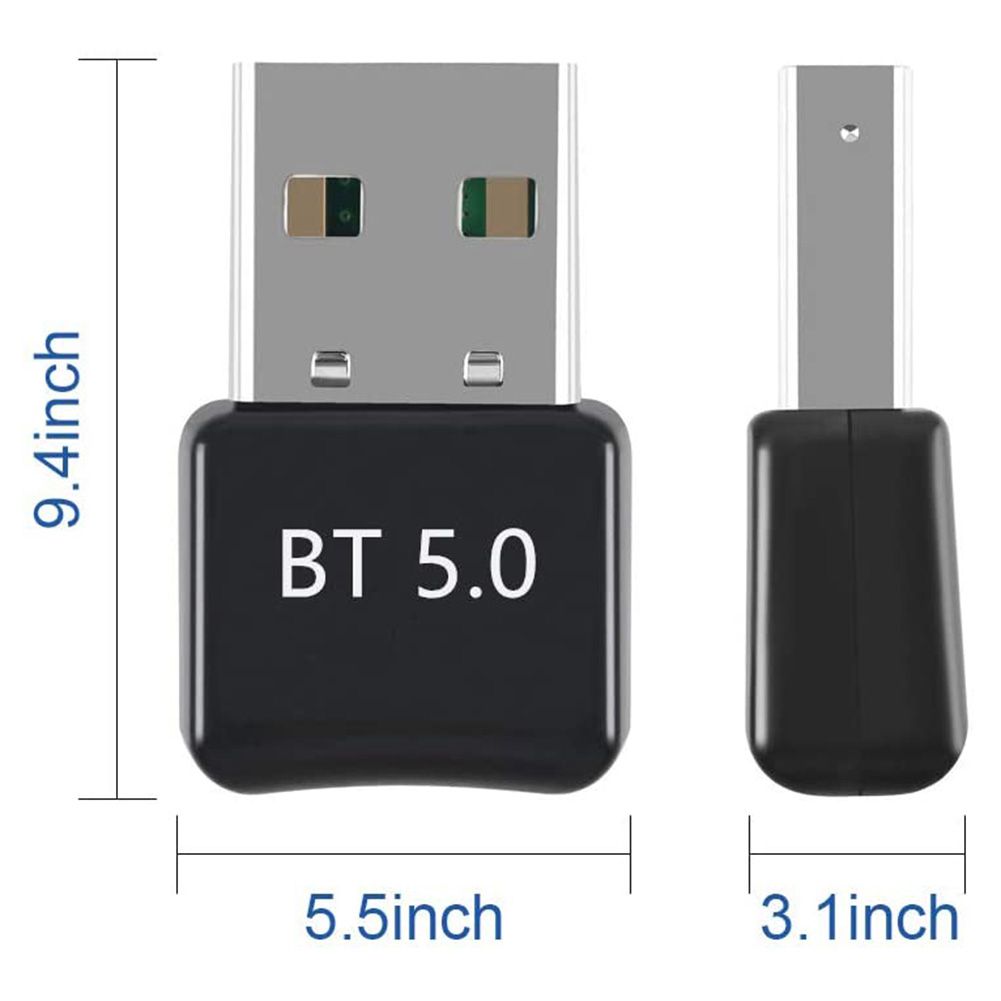 USB Bluetooth Adapters BT 5.0 USB Wireless Computer Adapter