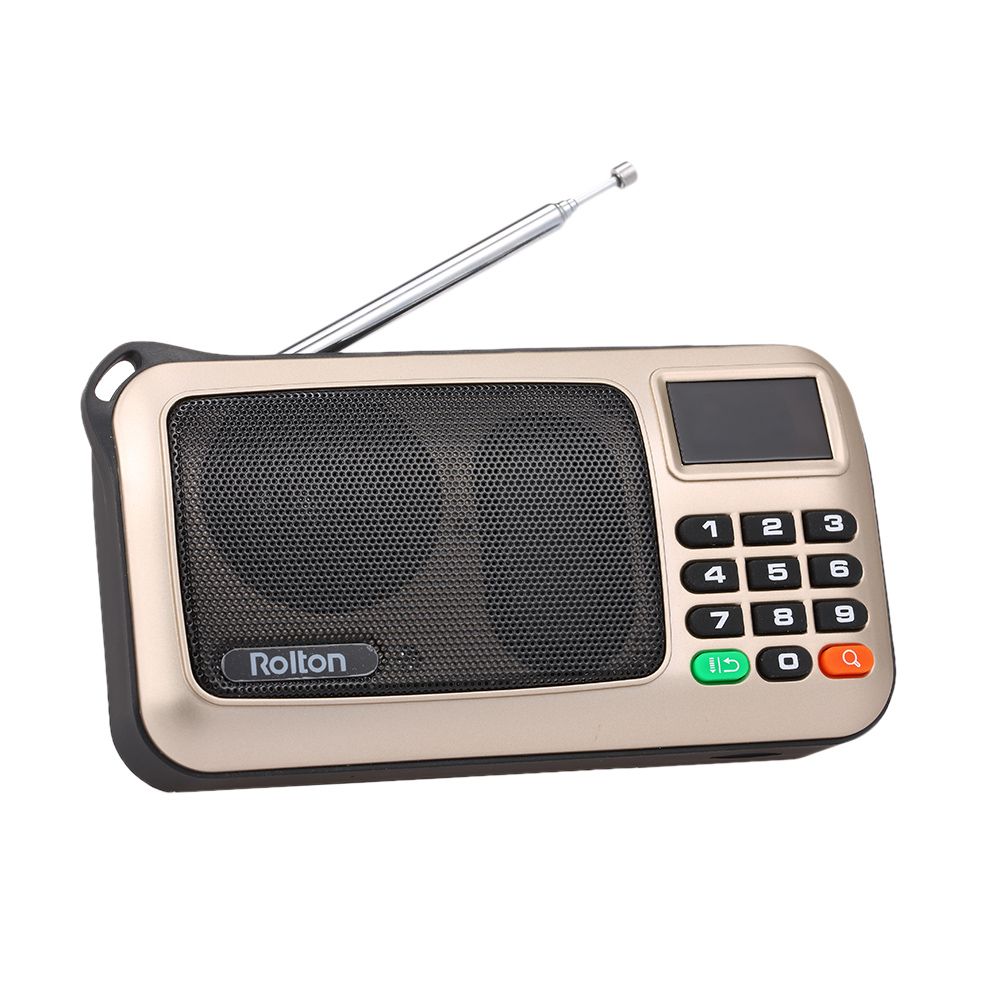 W405 FM Digital Radio Portable USB Wired Computer Spe