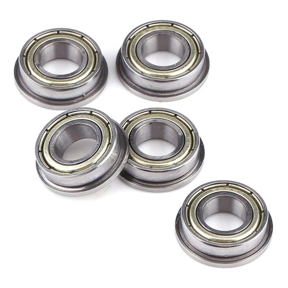 10 Pcs F688ZZ Flanged Metal Steel Double Shielded Flange Ball  8 x 16 x 5mm for Motor