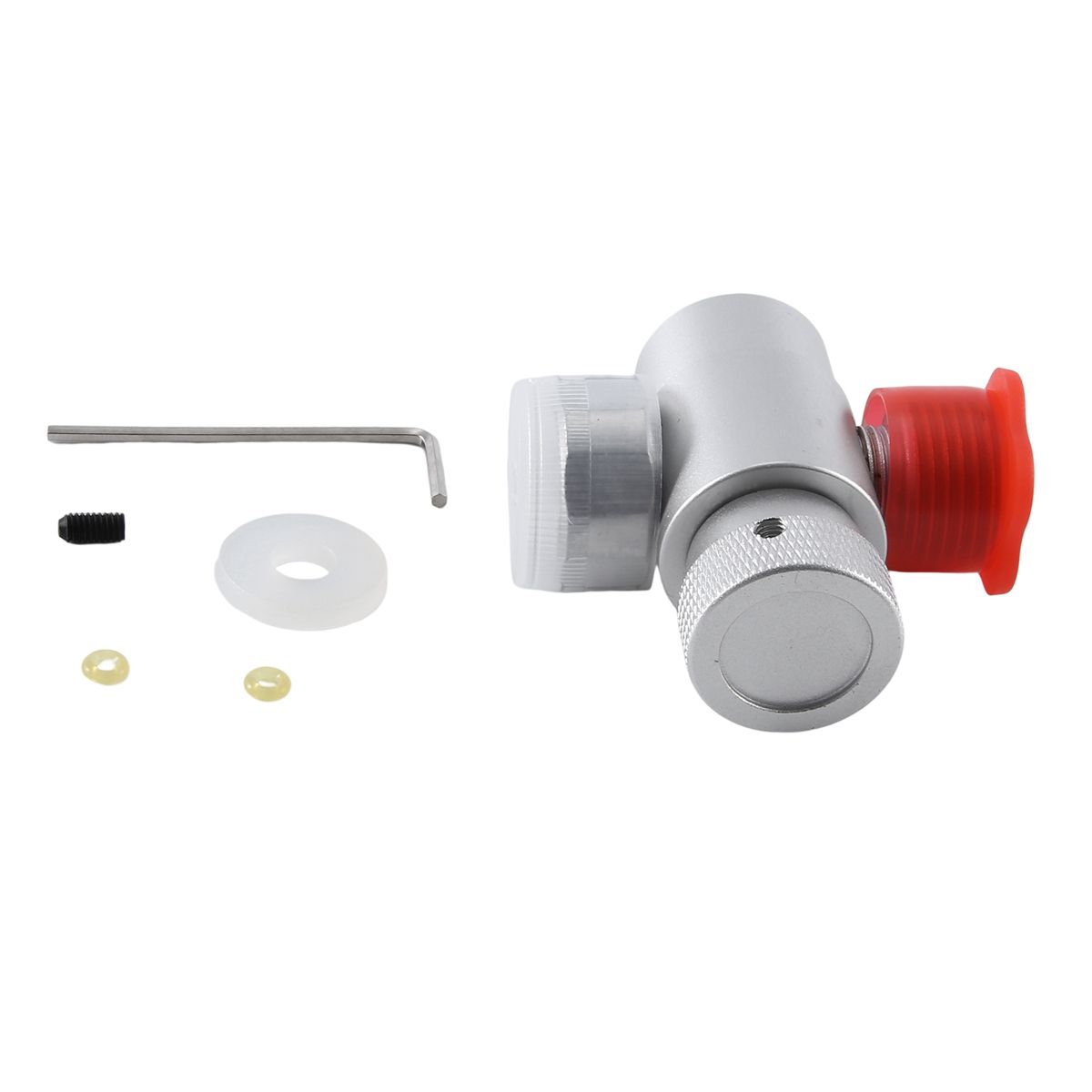 CO2 Filling Tank Cylinder Refill Adapter Connector W218-14 for Soda Maker Tank TR21-4 with Meter Manometer Equipment