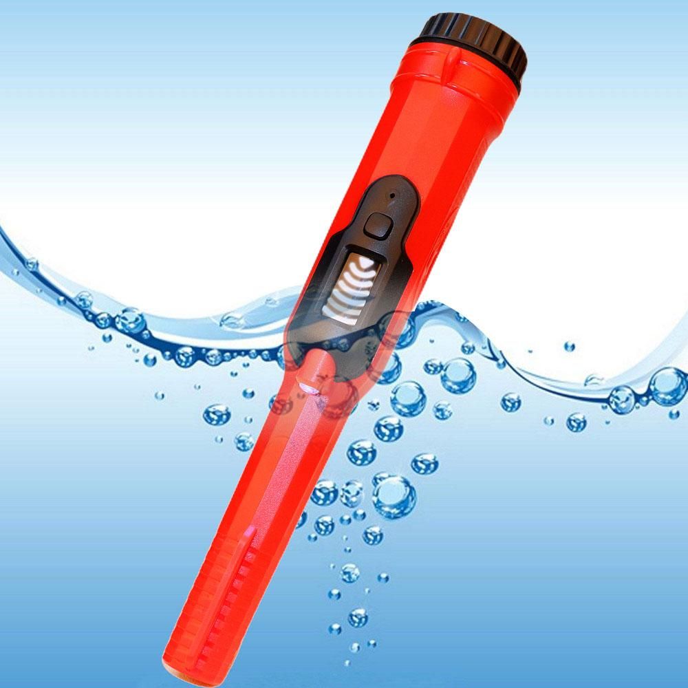 Fully Waterproof Portable Pinpointing Gold Metal Detector with LED Flashlight,IP68 Underwater Super Pinpointer
