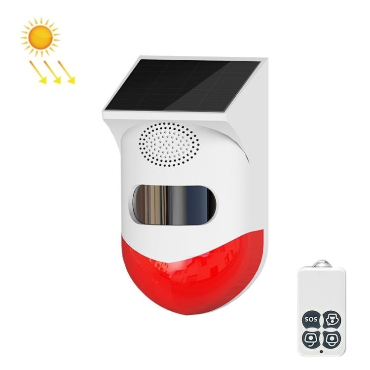 Outdoor Solar Infrared Alarm, Spec: Remote Control