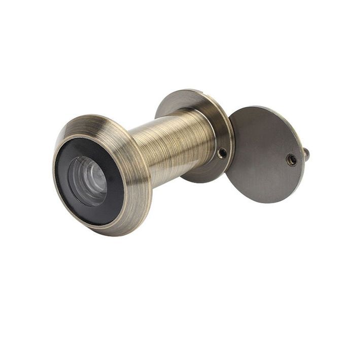 Home Security 200 Degree 35-55mm Door Scope Peephole Viewer Peep Sight Hole