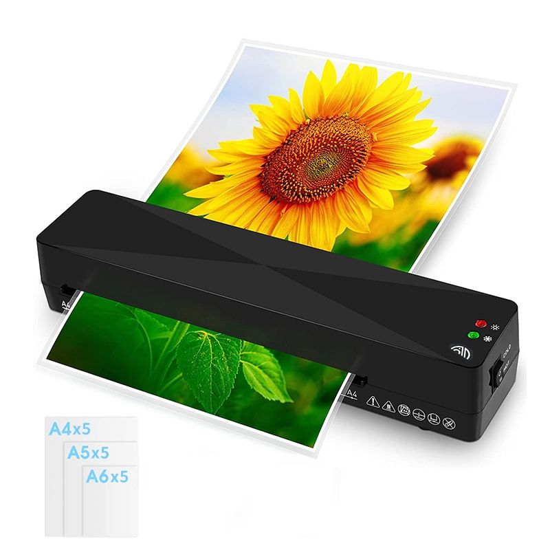 9 Inch A4 Hot Cold Laminator Hine Set 1