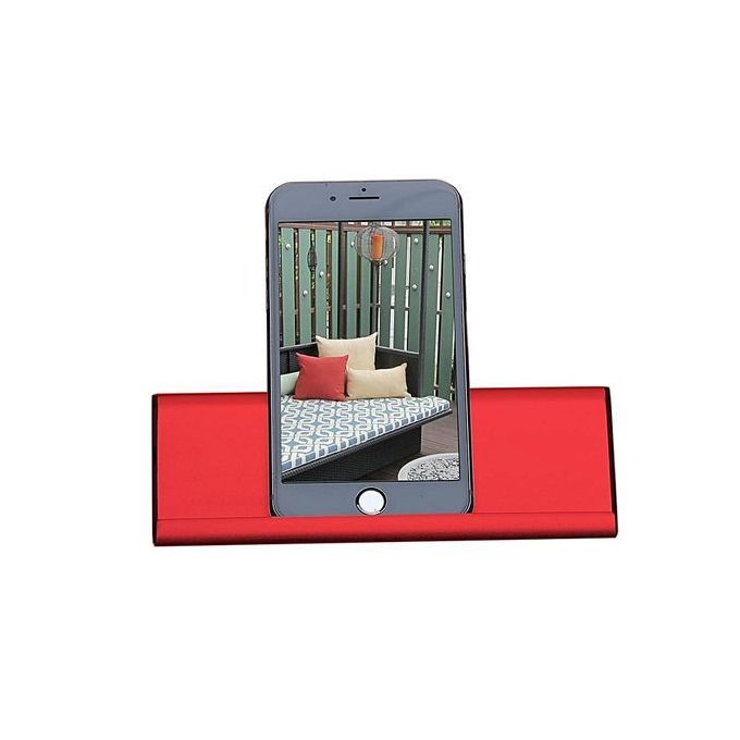 Support 2 Speakers Portable Wireless Bluetooth Stereo Speaker(Red) HT-S