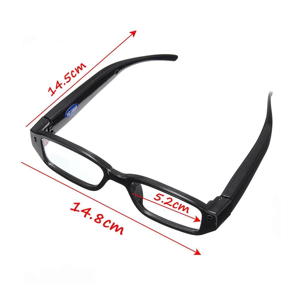 1080P HD Digital Video Camera Glasses Recorder DVR Eyewear Camcorder & Cable