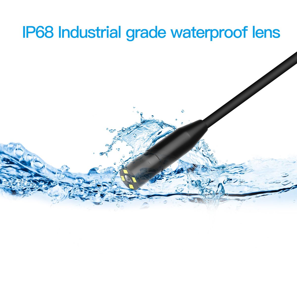 Industrial Endoscopy Borescope Inspection Camera Supported