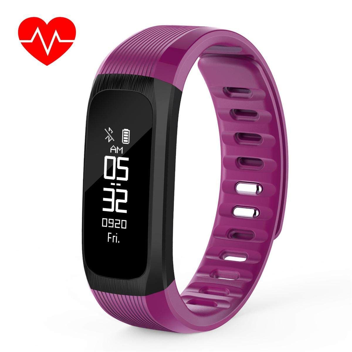 Activity And Sleep Tracker Wristband Plays Well With Apps Purple