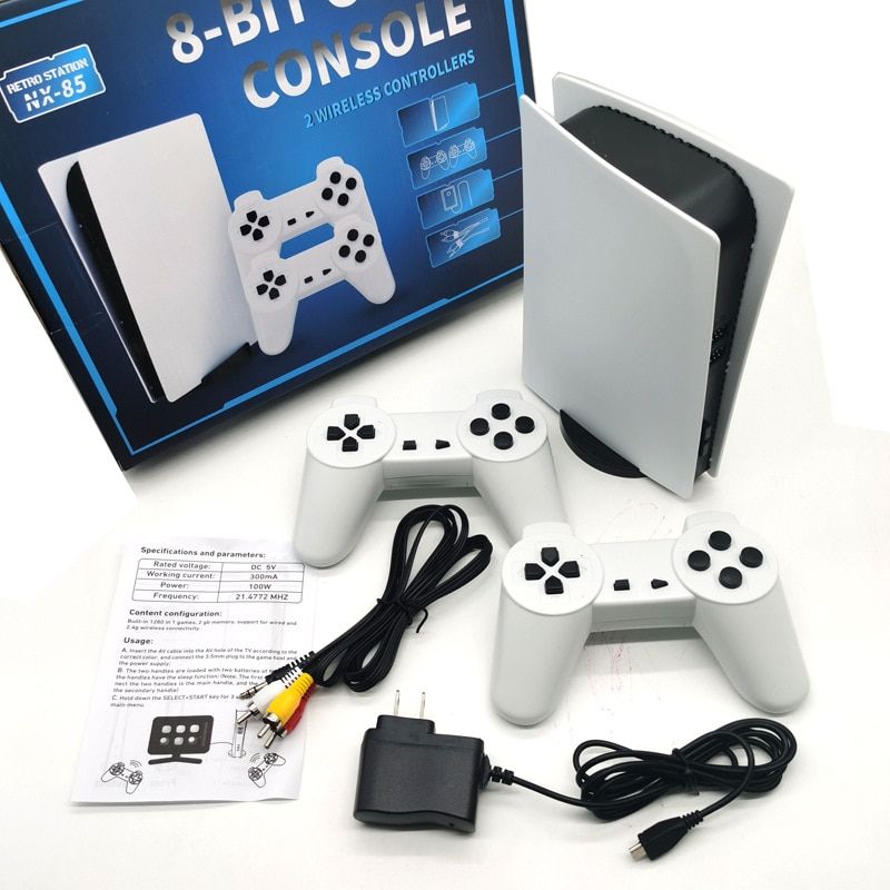 Game Station 5 Tv Wireless Video Game Console Built-in 1280 Classic Games Retro Mini Game Player