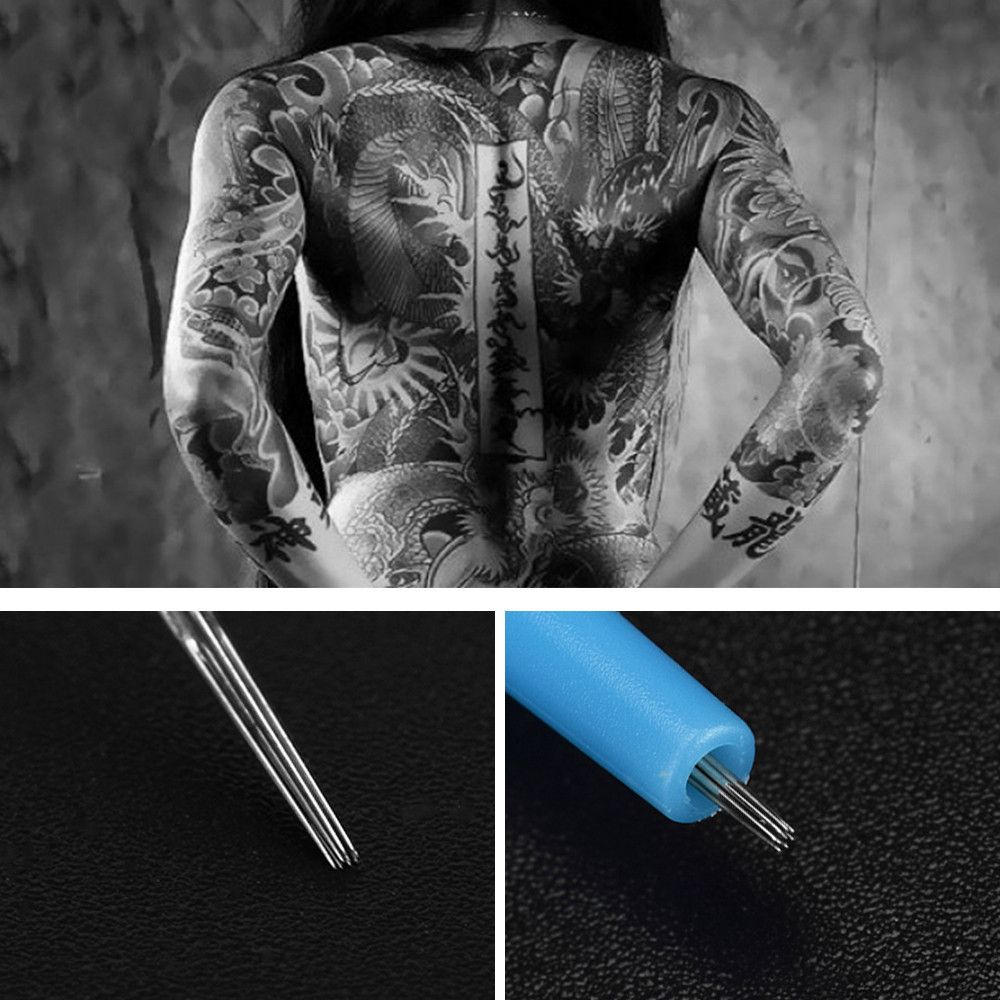Tattoo Needles   Cartridges Set 20pcs Disposable Tattoo