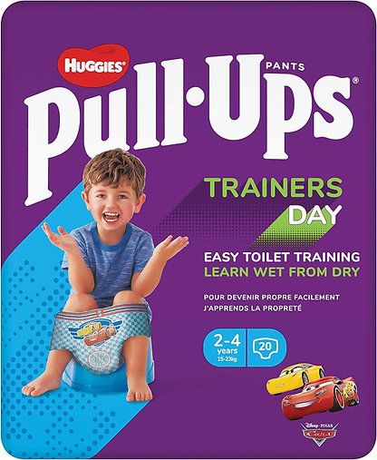 Pull Ups Pants Trainers Day Boys 2-4 Years Size 6, 20-Pack