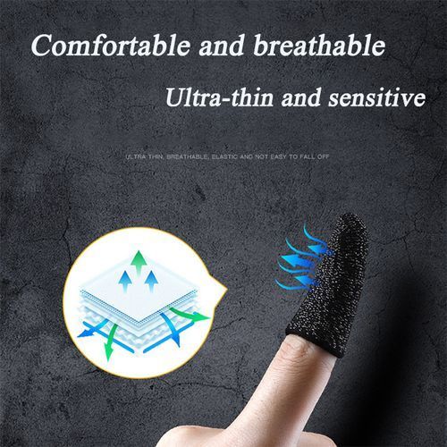 4pcs Mobile Gaming Thumb Sleeve Sets, Wasp Feelers(2 Pair)