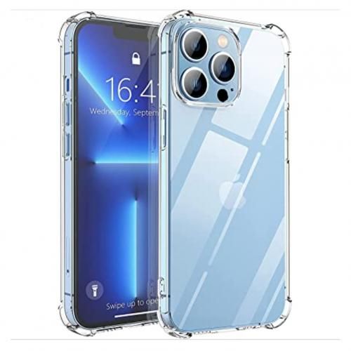 Transparent Back Clear Case For IPhone 14,13, 12, 11 Pro Max, Mini, Xs, X, Xr, Xs Max, 7, 8 Plus, Se 2020, 6s Plus, 6s, 6 ( Transparent)