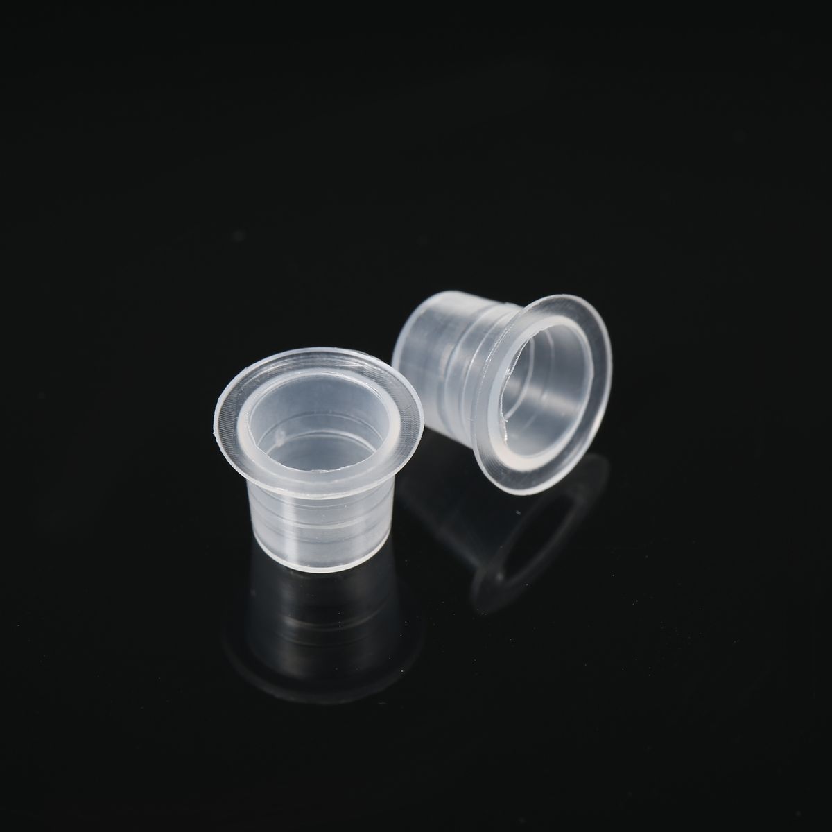 100pcs Tatt Oo Ink Cup Plastic Disposable Microblading Tat