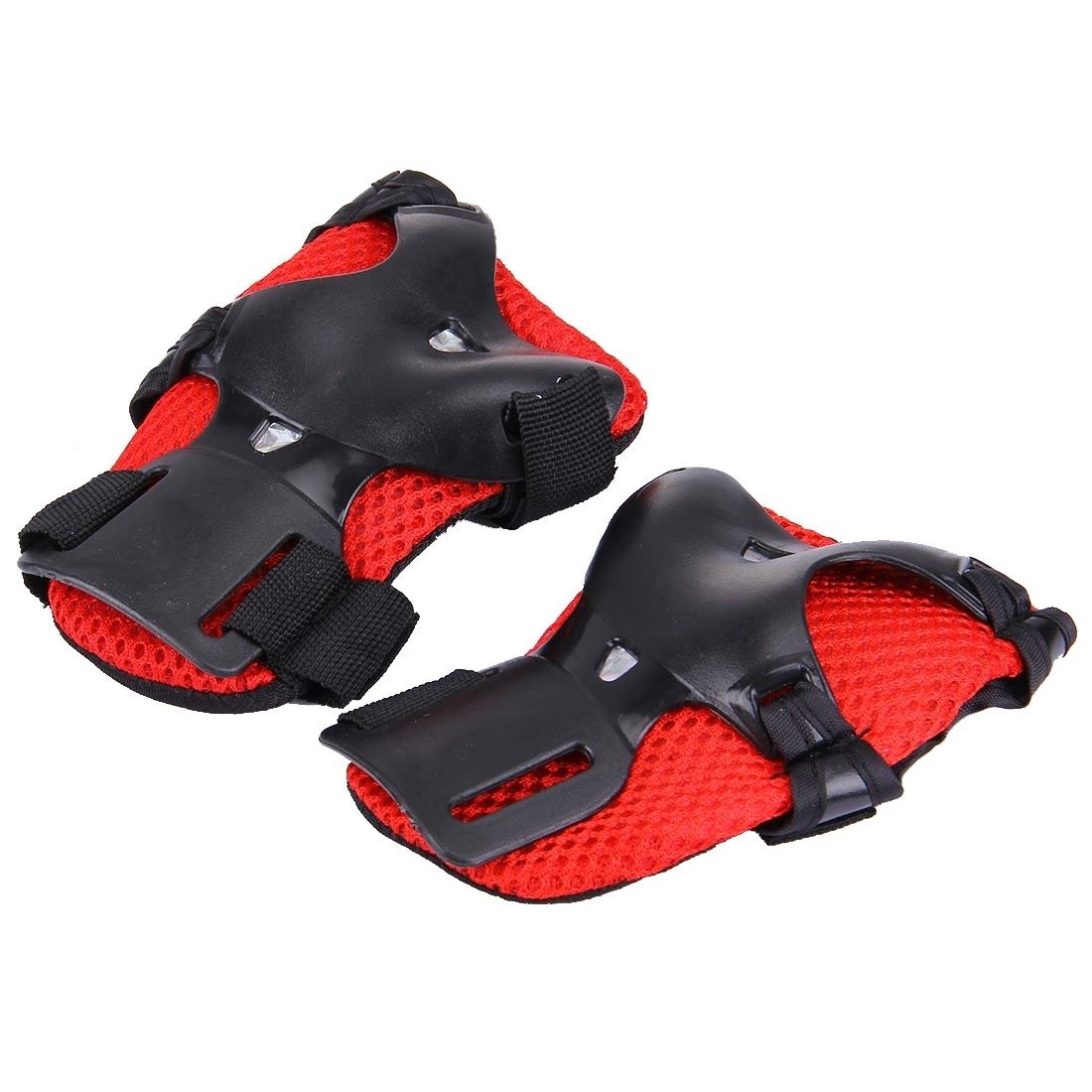 6 In 1 Roller Skate Knee & Elbow & Wrist Pads Protective Gear Sets(Black)