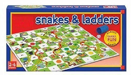 Children Snakes And Ladder Game