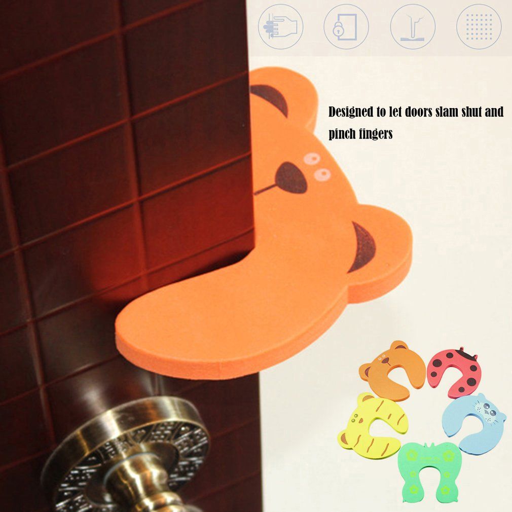 Drawers Cupboard Safety Lock Cartoon Door Guard Children Security Protector