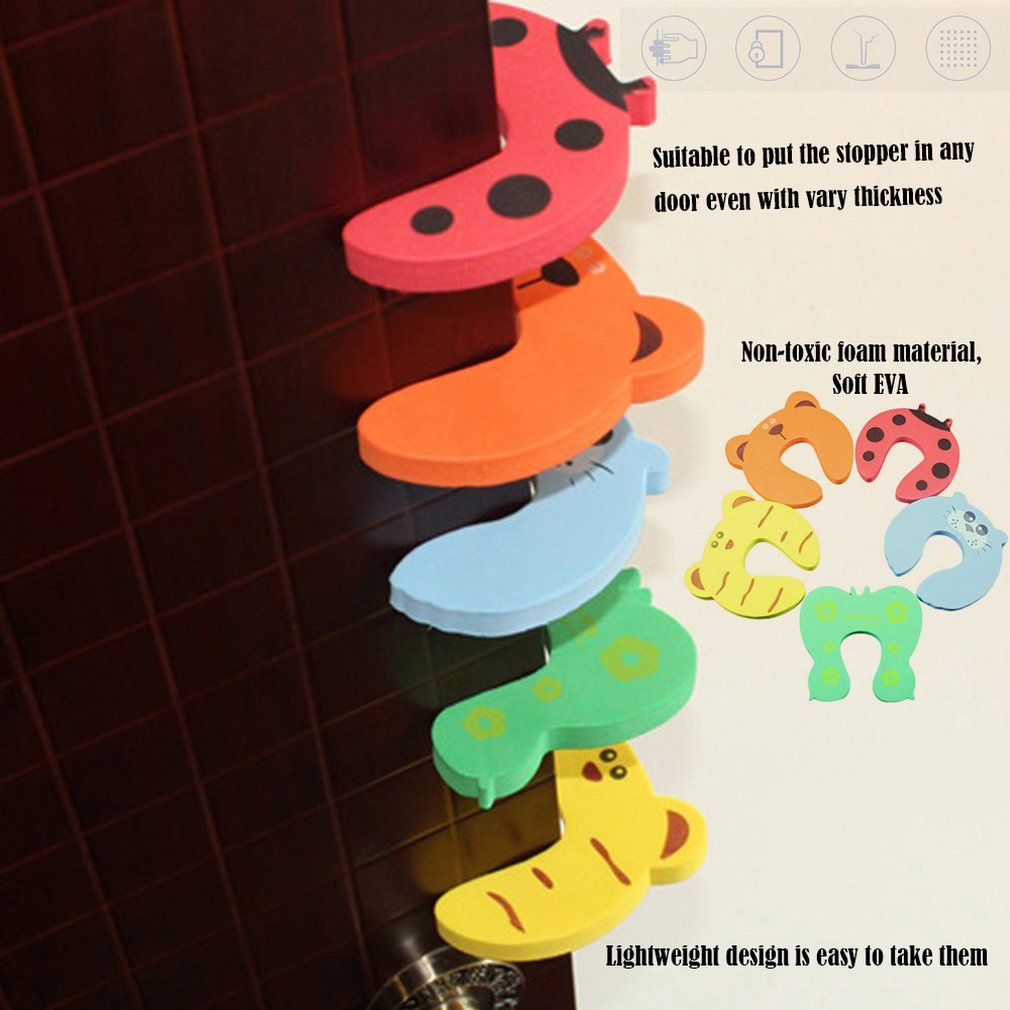 Drawers Cupboard Safety Lock Cartoon Door Guard Children Security Protector