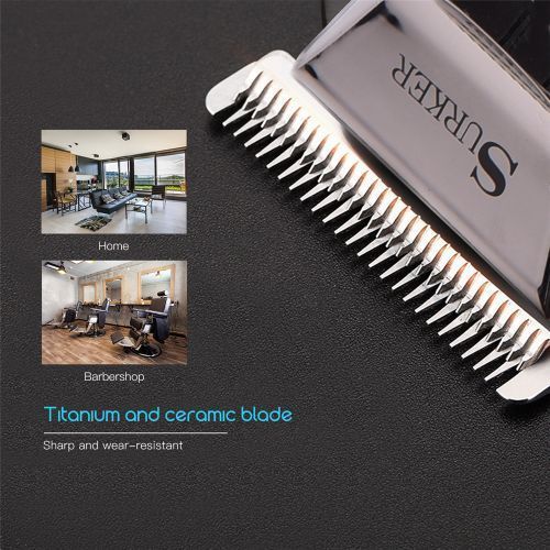 Rechargeable Hair Clipper Men Electric Hair Trimmer LED Display Hair Cutting Machine